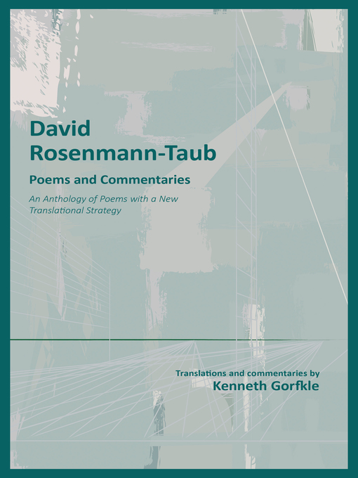Title details for David Rosenmann-Taub by David Rosenmann-Taub - Available